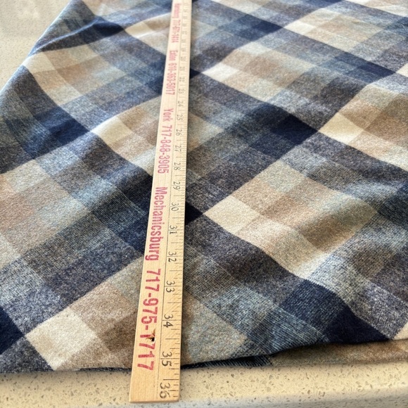 VTG Chadwick Maxi Skirt Plaid Womens Size 14 High Rise Wool Blend Cottagecore - Picture 12 of 13